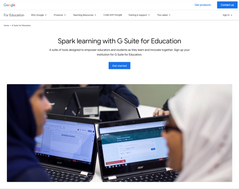 G Suite (Google for Education)